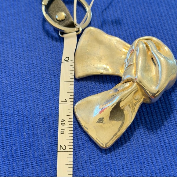 Bat-Ami Sterling Silver Bow Brooch or Pendant - Picture 10 of 12